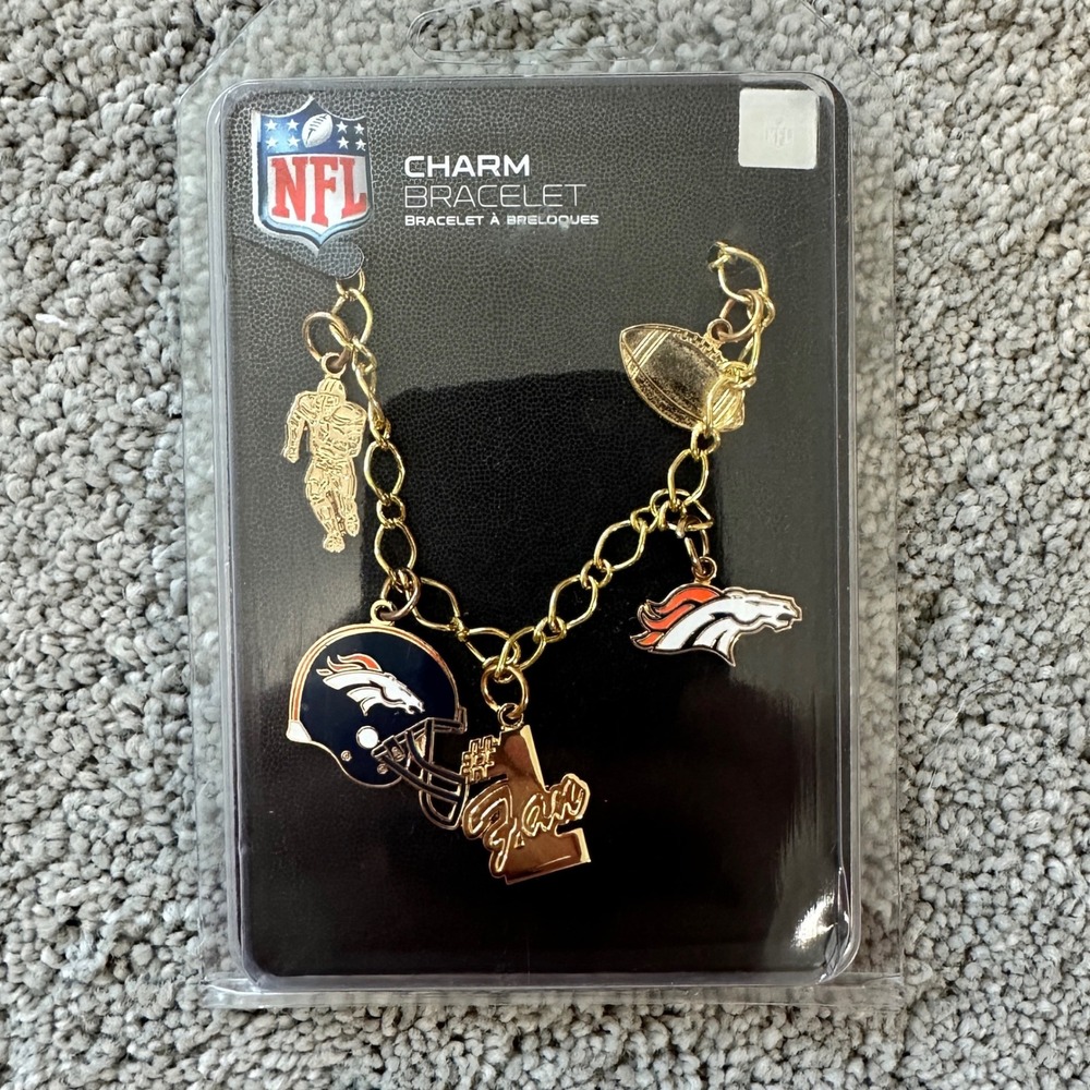 WinCraft NFL Denver Broncos Charm Bracelet